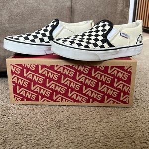 Checkered van size 1.0y